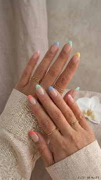 Colorful-French-Tip-Nails