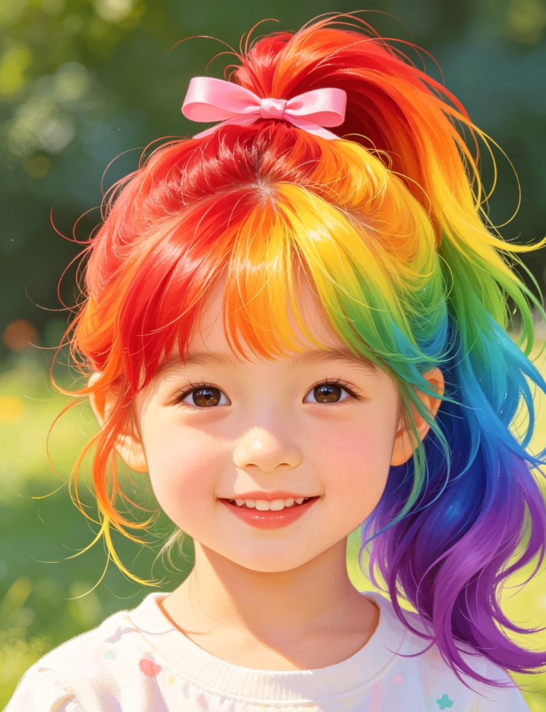 Create-a-Rainbow-High-Ponytail

