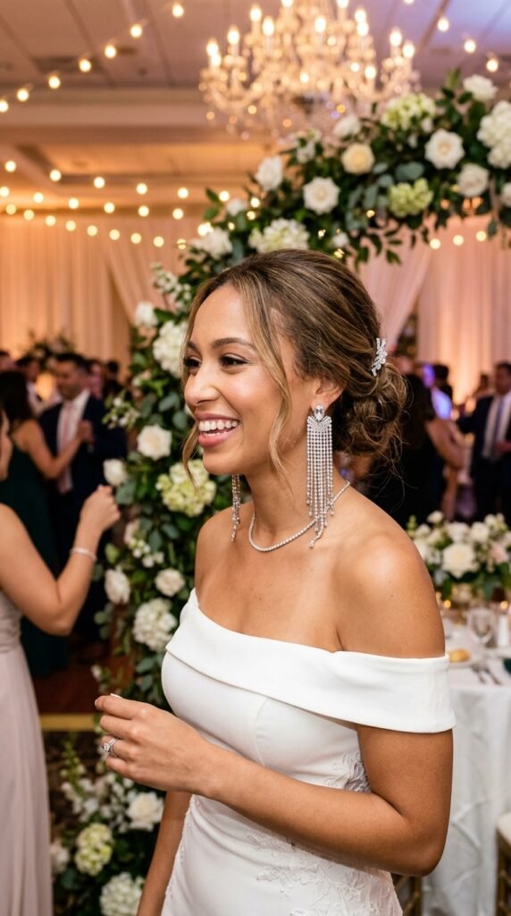 Crystal-Fringe-Earrings-For-Elegant-USA-Bridal-Reception-Accessory-Ideas
