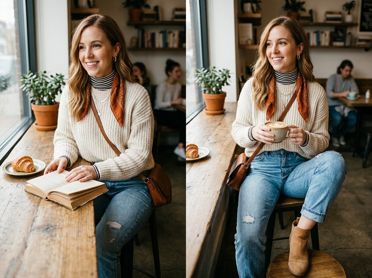 Cute Cafe Outfit Ideas