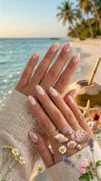 Daisy-Flower-Nails