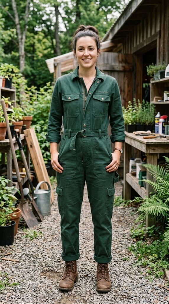 Dark-Green-Utility-Jumpsuit