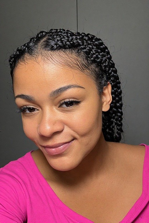 Double Dutch Braids Hairstyle