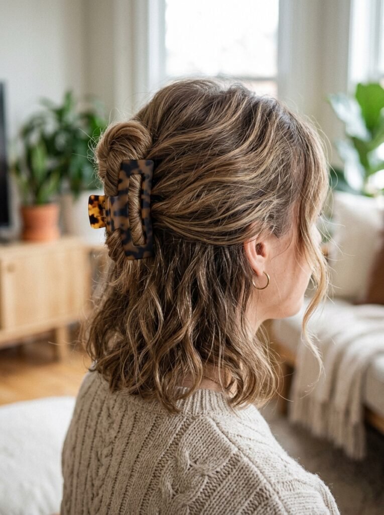 Effortless Claw Clip Twist