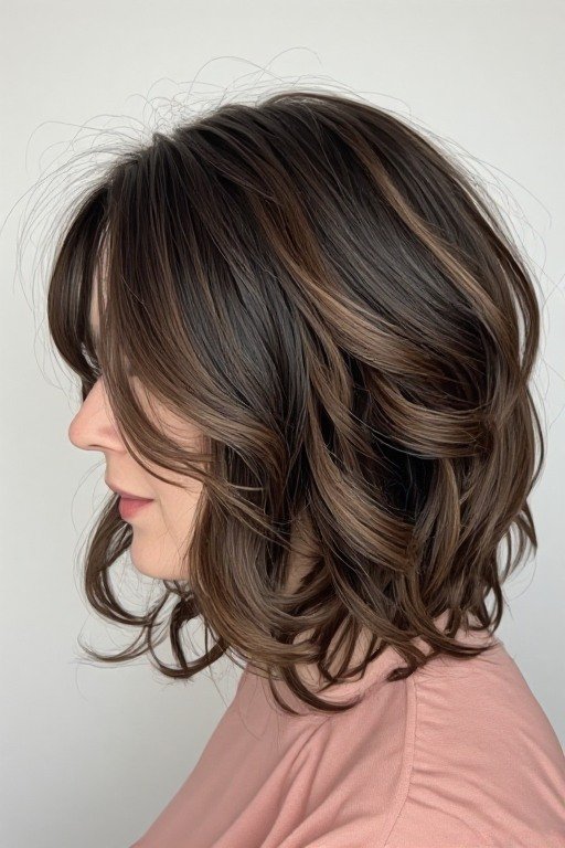 Face-Framing Layers Hairstyle