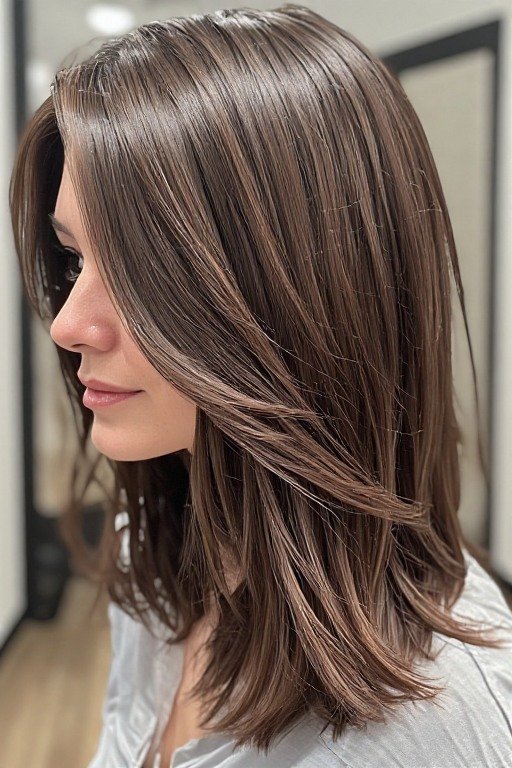 Layered Shag Haircut Hairstyle