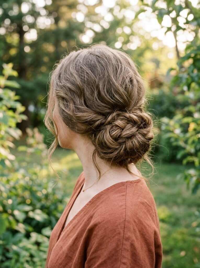 Low Textured Bun