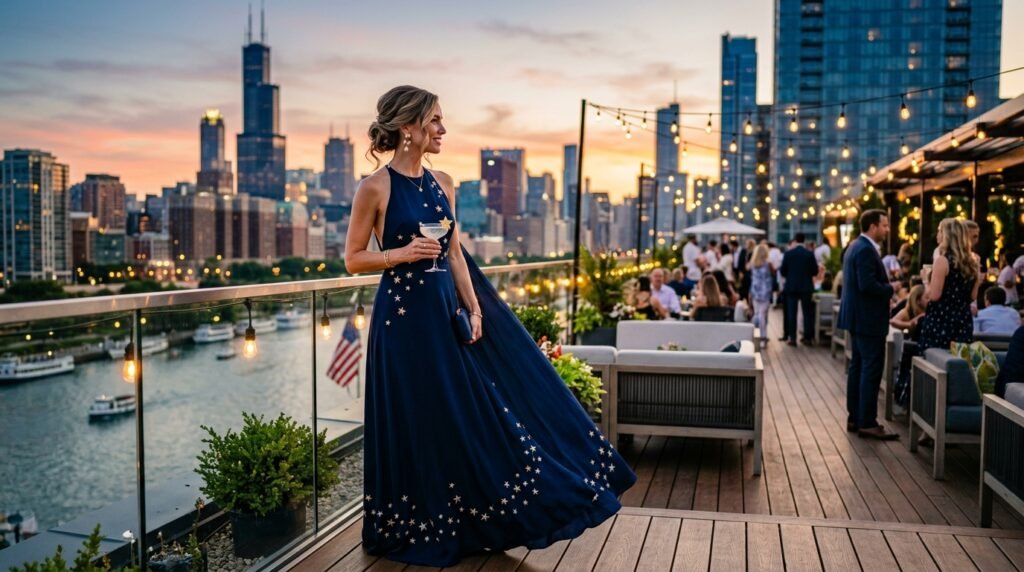 Maxi Dresses for Fireworks Night