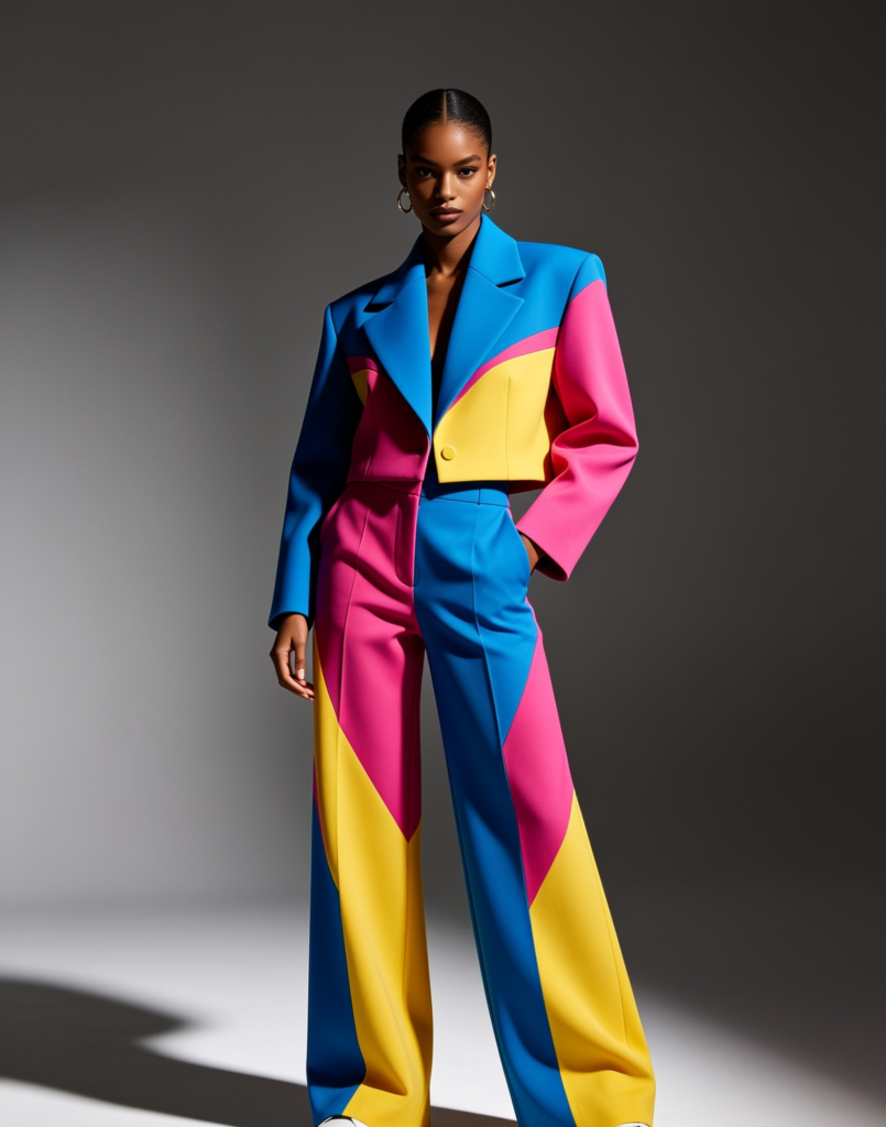   Maximalist Color-Blocked Co-Ord Set
