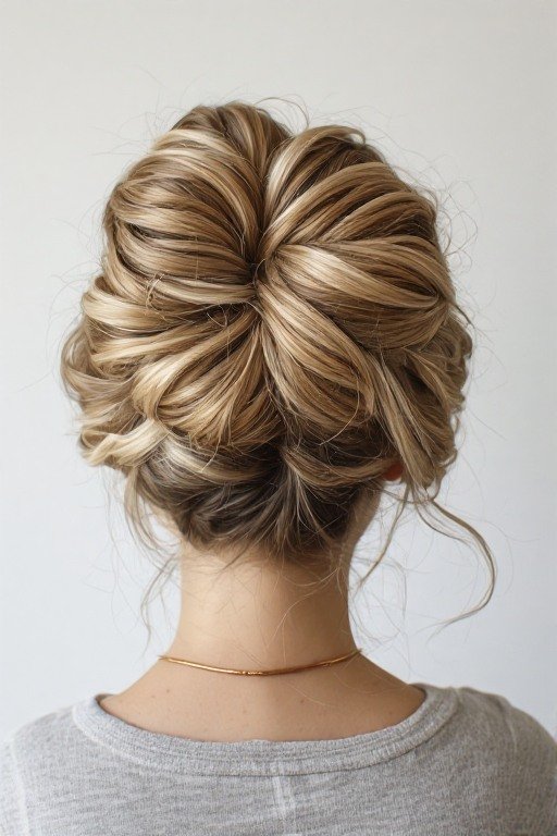 Messy Beach Bun