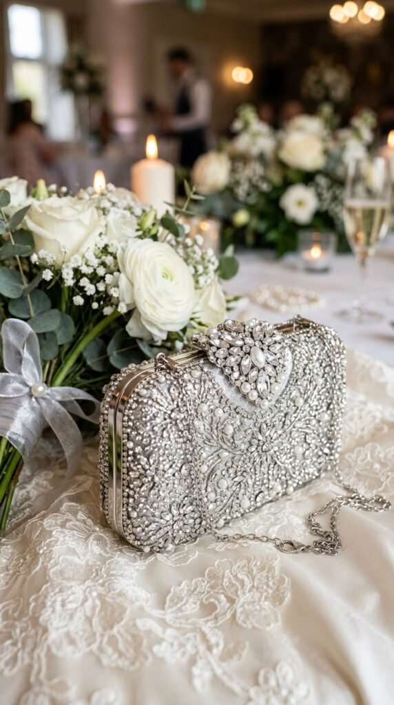 Metallic-Bridal-Clutch 