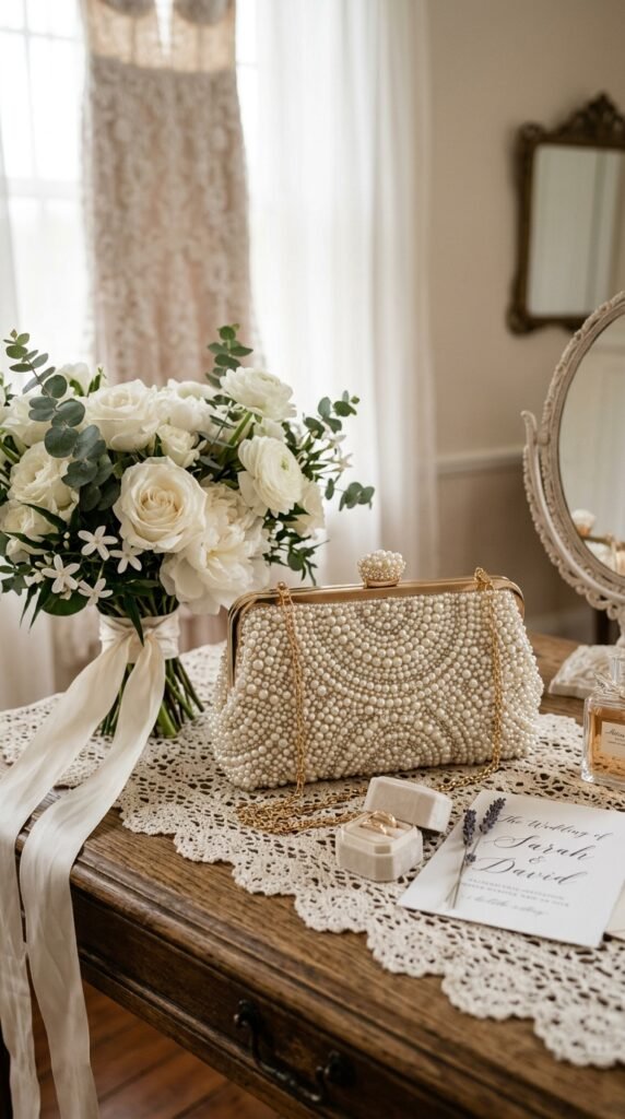 Pearl-Embellished-Bridal-Clutch 