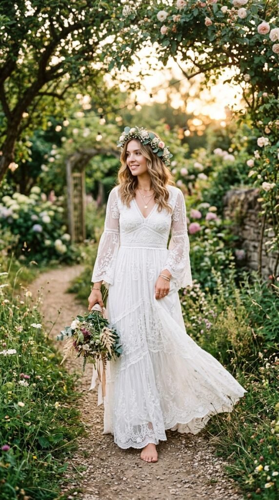 Romantic-Lace-White-Boho-Dresses 