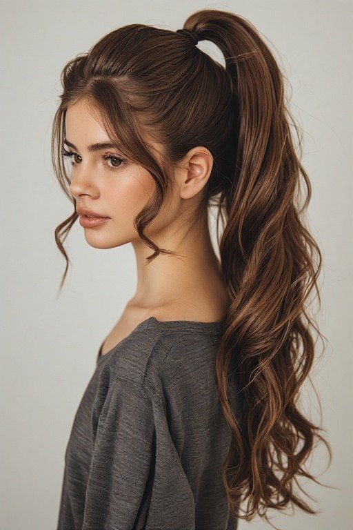 Sleek High Ponytail
