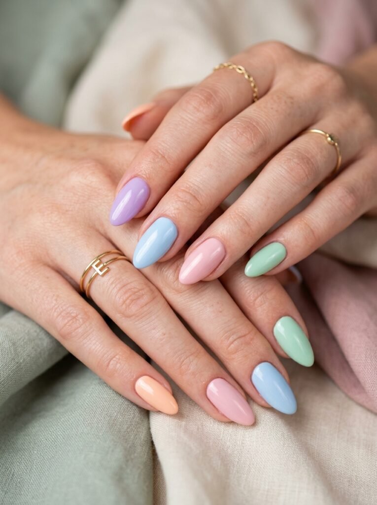 Soft Pastel Nail Colors