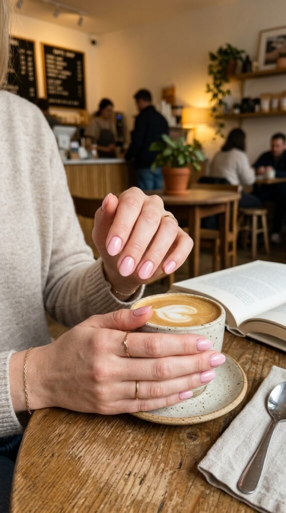 Soft-Pink-Nails