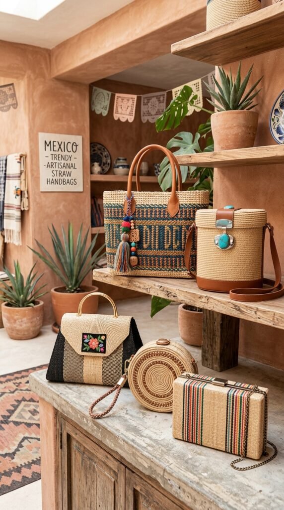 Structured-Straw-Mexico-Trendy-Handbag-Ideas 