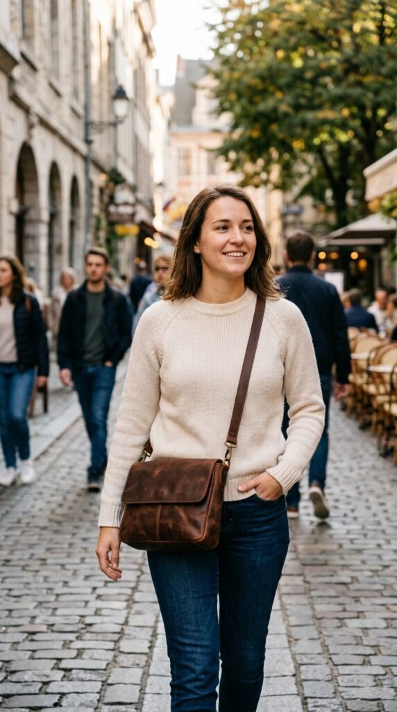 The-Classic-Leather-Crossbody-Everyday-Bag-Hands-Free-Comfort
