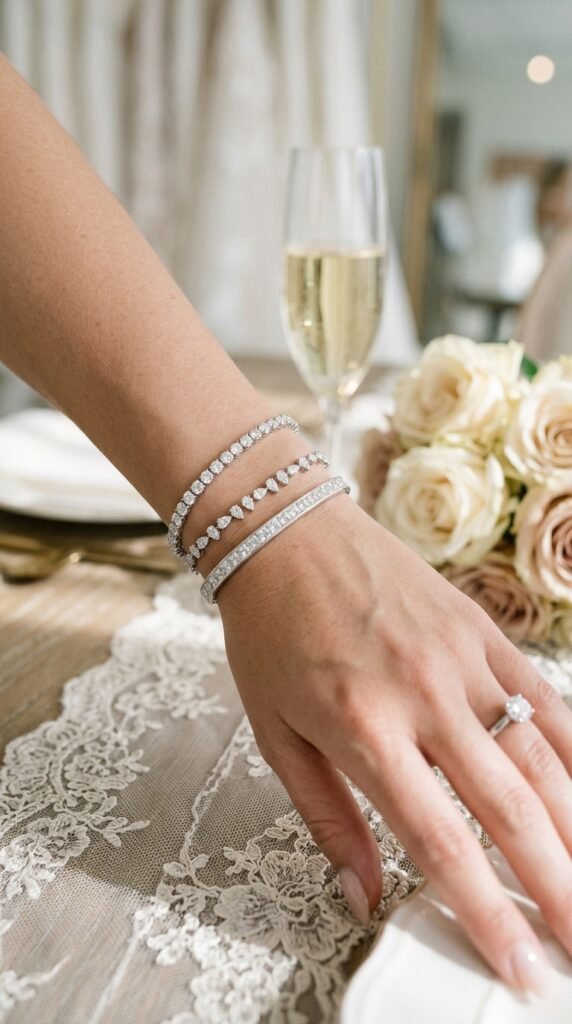 The-Elegant-Layered-Tennis-Bracelet-Engagement-Accessories-Ideas 