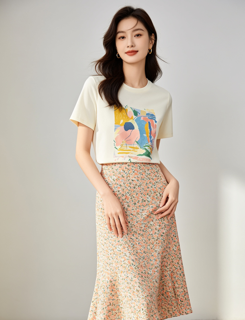 The-Graphic-Tee-and-Midi-Skirt

