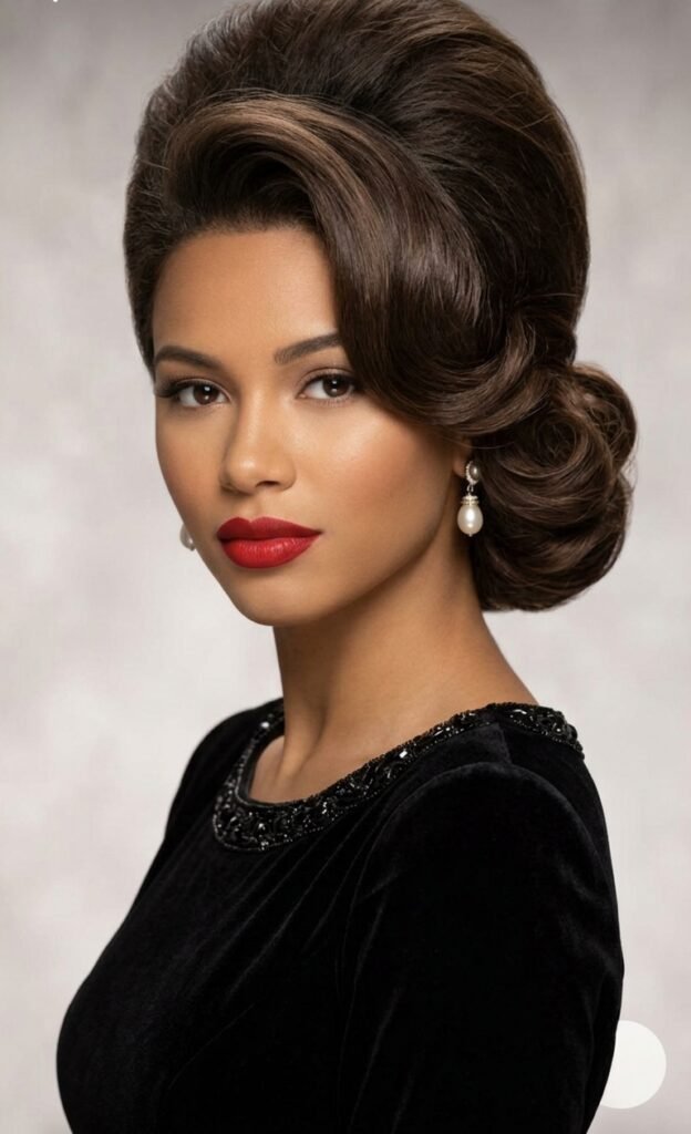 The Messy Textured Bun Hairstyle