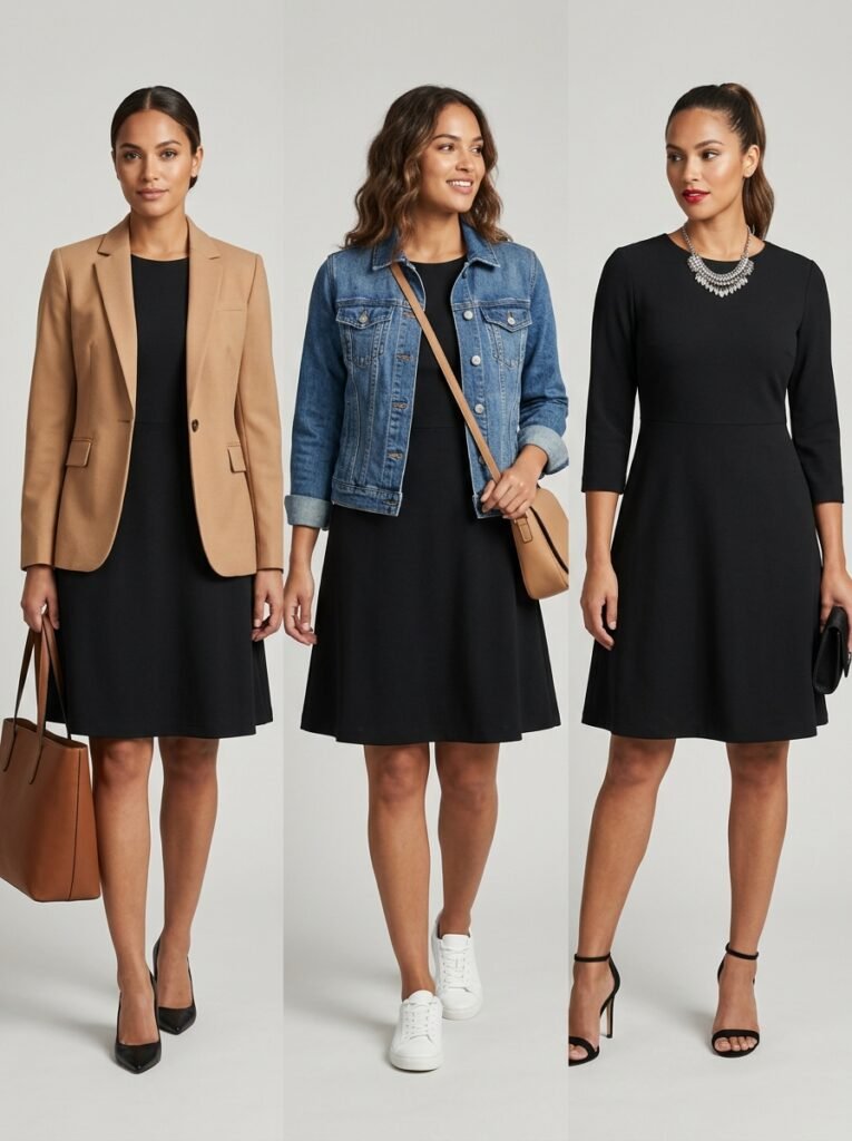 The Most Versatile Black Dress You'll Ever Own