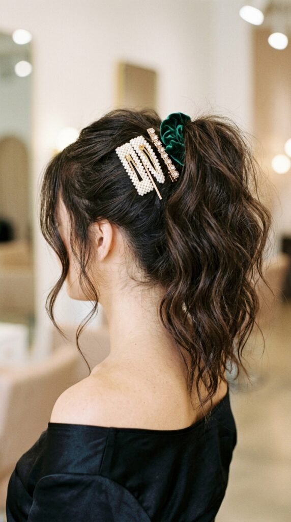 The Sleek High Donut Hairstyle