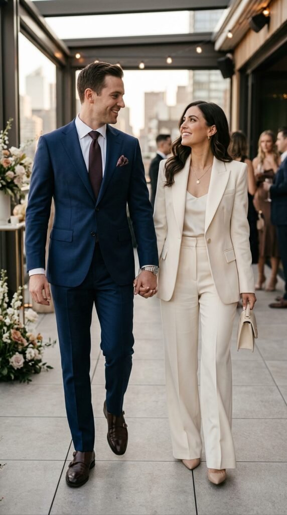 The-Sophisticated-Tailored-Suit-Engagement-Outfit-Ideas 