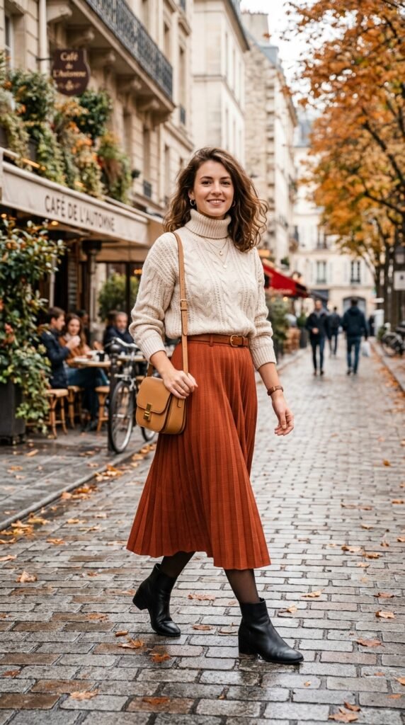 The-Stylish-Sweater-and-Skirt 