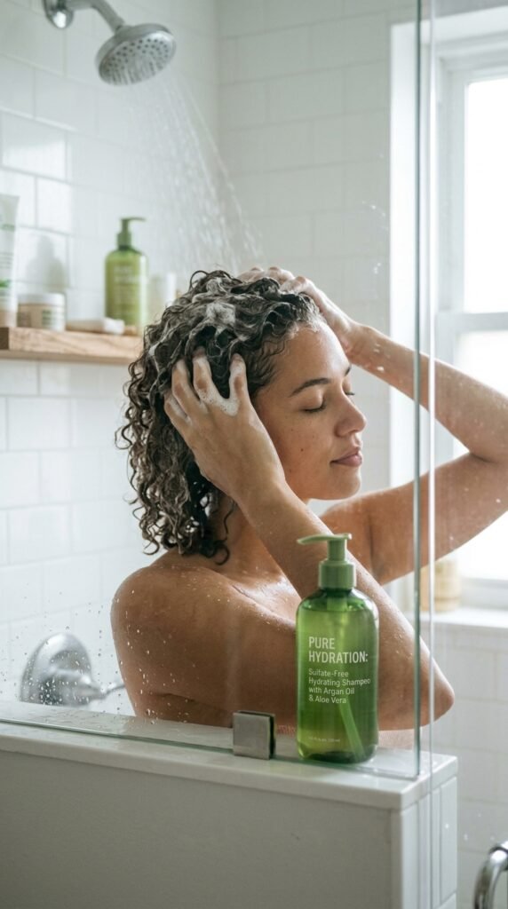 Use a Sulfate-Free Hydrating Shampoo Hair care
