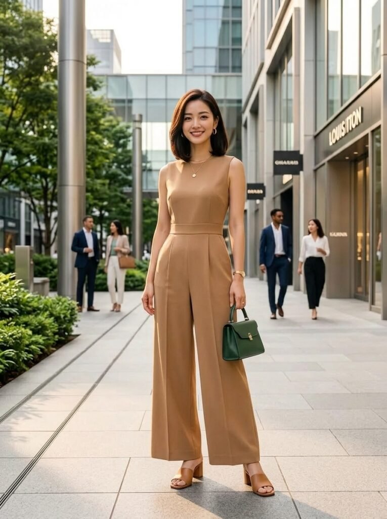 Wide-Leg Jumpsuit