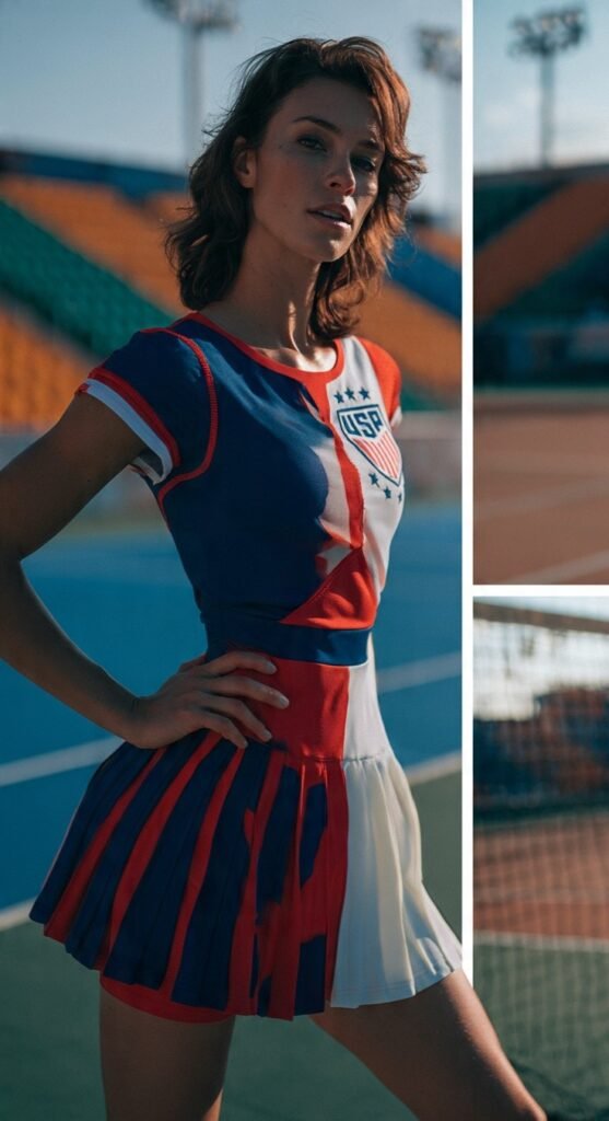 World-Cup-Outfits-For-Women-Ideas-Patriotic-Color-Block-Lounge-Sets
