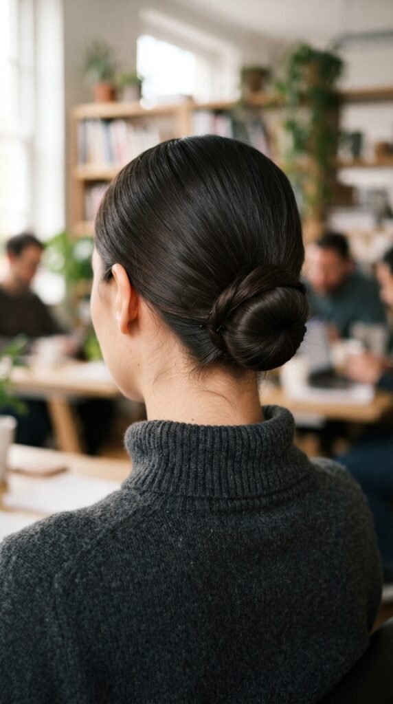 Sleek Low Chignon Fall Office Hairstyles 2026 Professional Hair