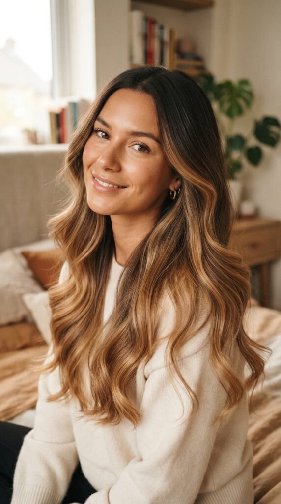 Mermaid Waist-Length Body Waves Hairstyle