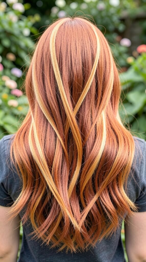 Spiced Honey Copper Hair Colors Hairstyle