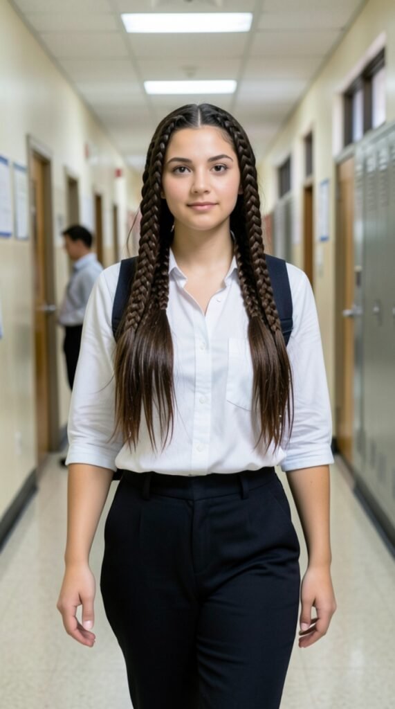 Pull-Through Braid