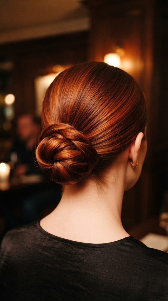 Burnt Sienna Copper Hair Colors Hairstyle
