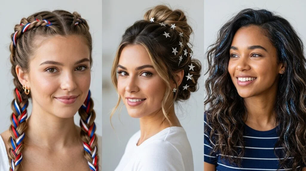 15 Cute 4th of July Hairstyles 2026
