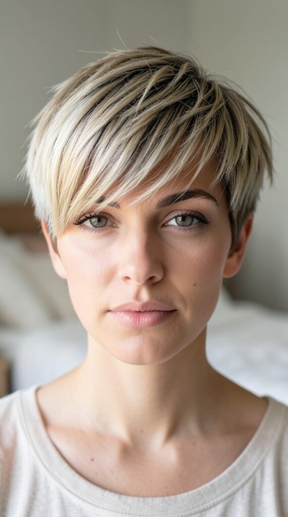 Textured Layered Pixie Fall Hairstyles for Short Hair 2026 Hairstyle