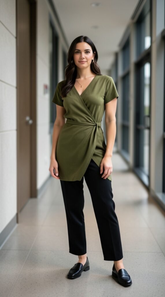 Leg Ankle Trousers College Outfit