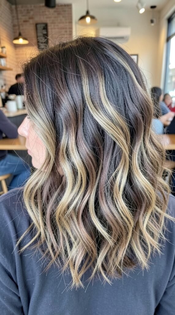 Mushroom Brown Dimensional Balayage Hairstyle