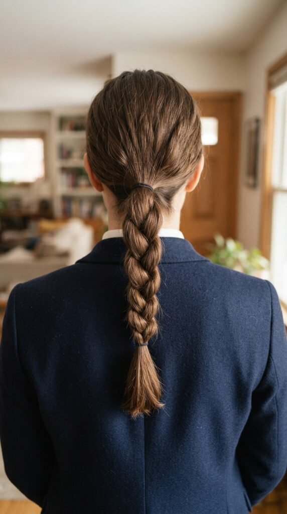 Twisted Low Ponytail Fall Office Hairstyles 2026 Professional Hair