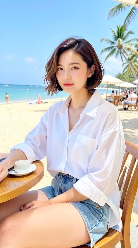 Mermaid Length Side Part Hairstyles Beach Waves