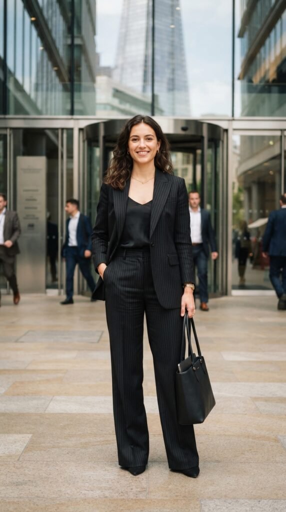 Pinstripe Mafia Suit Outfit