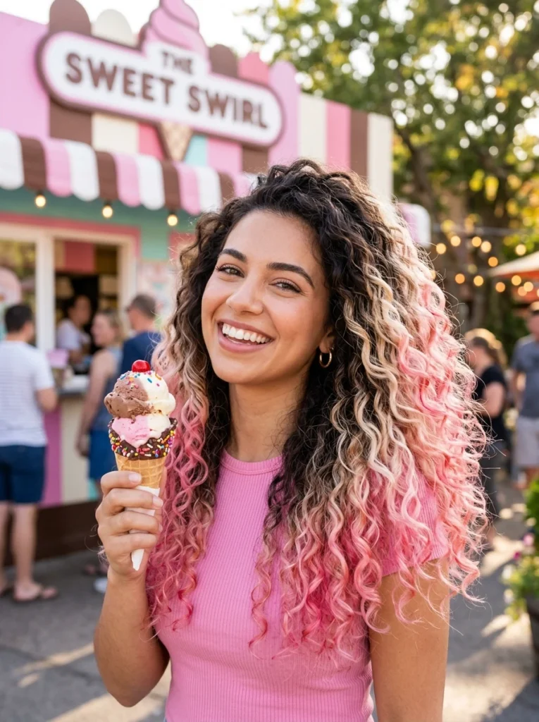 Curly-Ice-Cream-Swirl-Ombre 