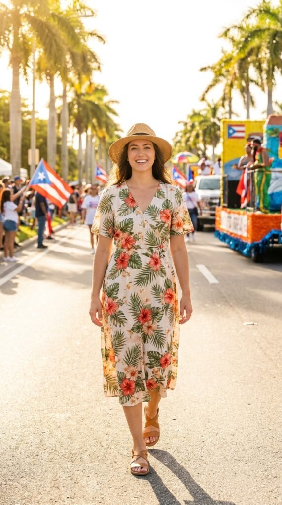 Tropical Floral Outfit