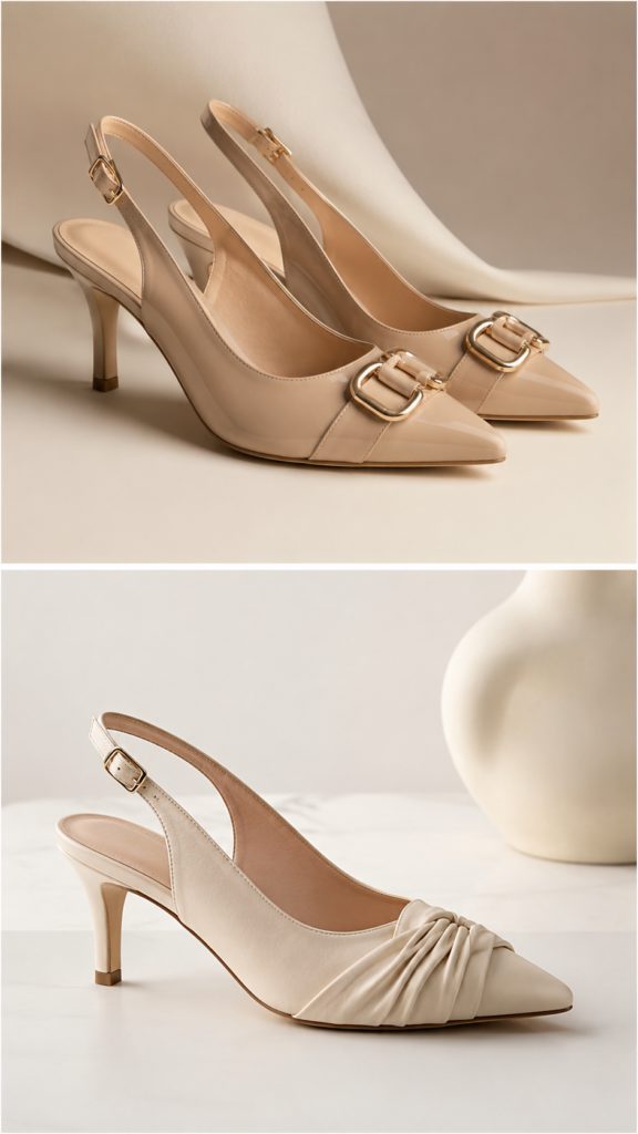 7 Gorgeous Sling Back Heels Ideas for Every Wardrobe