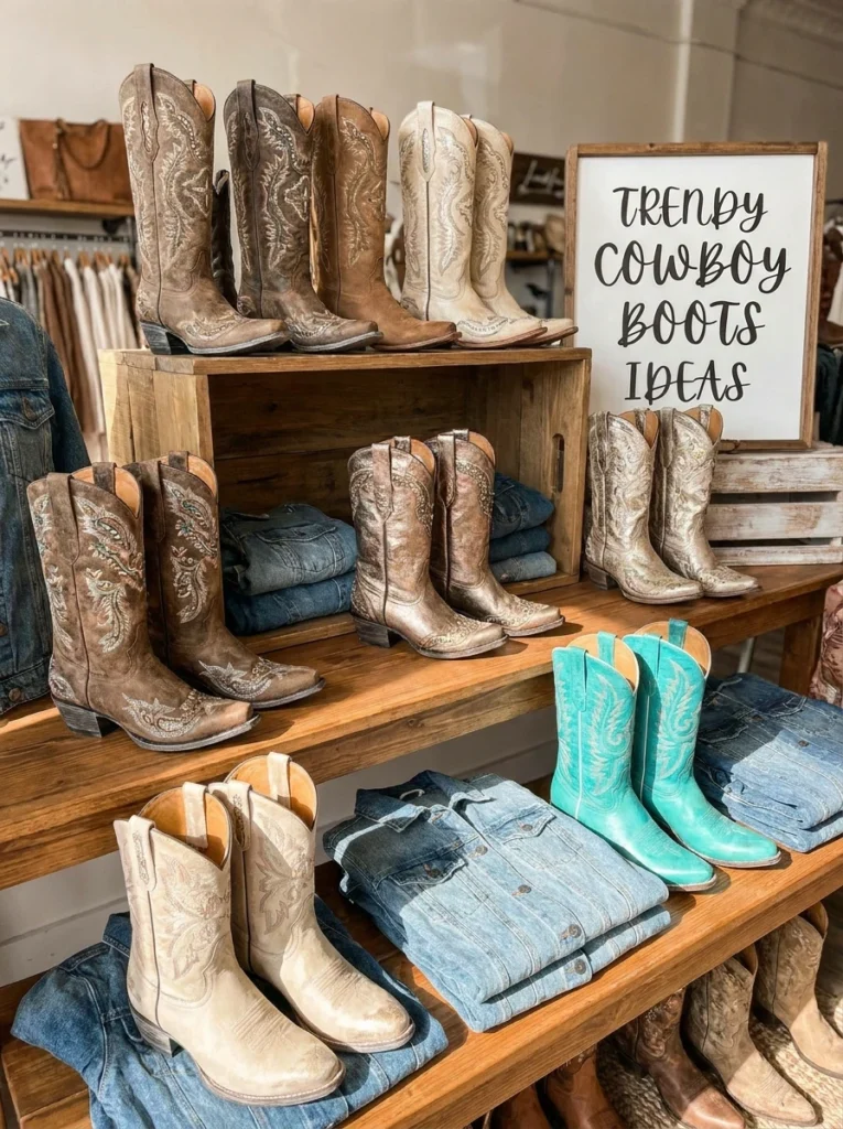 7 Trendy Cowboy Boots Ideas