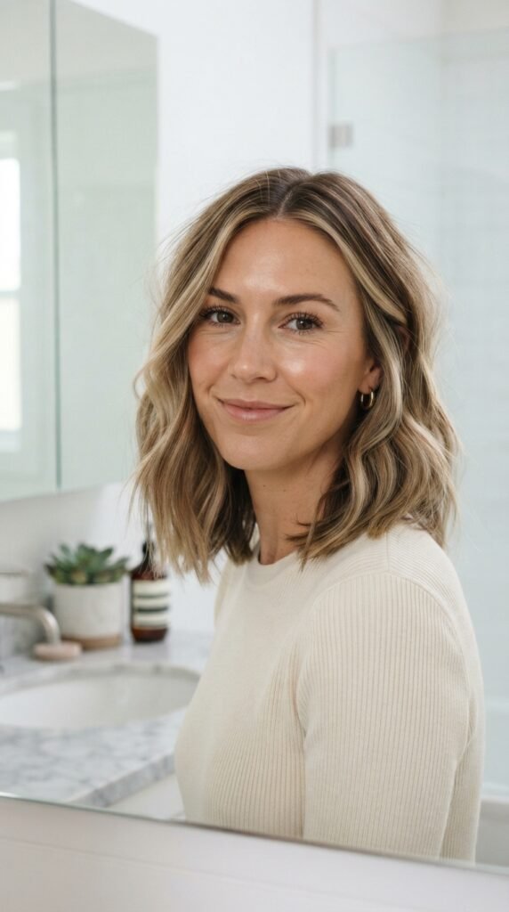 Toasted Hazelnut Hair Lowlights Color Ideas Hairstyle