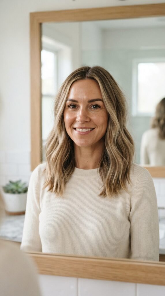 Toasted Hazelnut Hair Lowlights Color Ideas Hairstyle